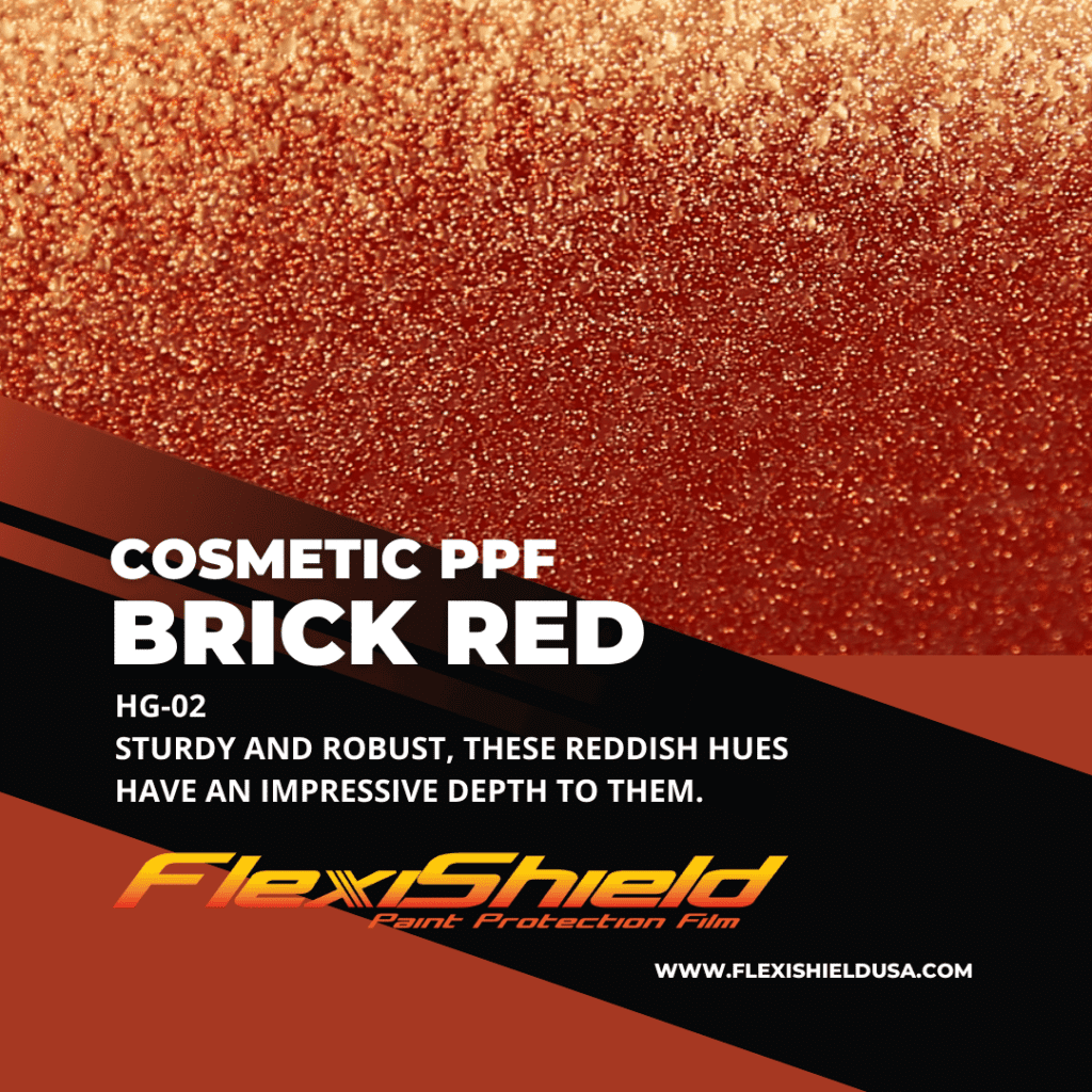Sturdy and robust, these reddish hues have an impressive depth to them.